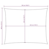 thumbnail of Toldo de vela rectangular tela Oxford blanco 4x5 m