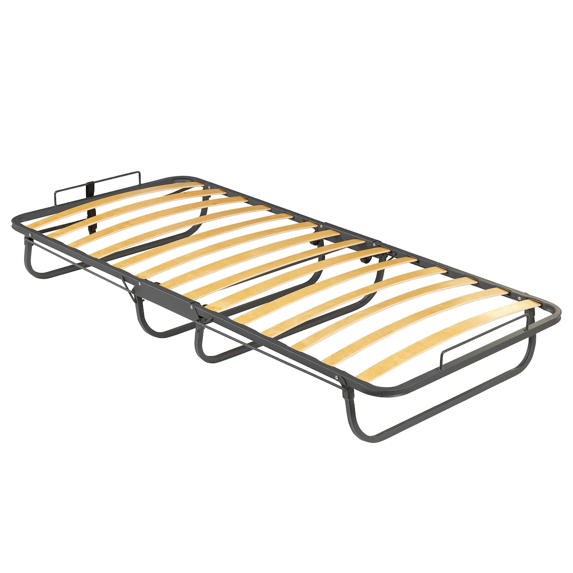 Somier plegable con ruedas 90 x 190 cm | PIKOLIN | Cama invitados | Segunda residencia