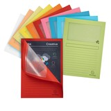 thumbnail of Exacompta 50150E 100er Packung Fenstermappen BAHIA 160g/qm - 22x31 cm - Farben sortiert
