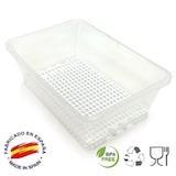 thumbnail of Pack 3 bandejas 6,5L para descongelar alimentos Rejilla anti-goteo Sin BPA's, (35 x 23 x 12cm) - Restaurantes, cocinas, hostelería, catering