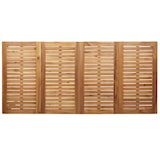 thumbnail of vidaXL Garten Essgruppe 9 pcs Braun Massives Teakholz & Edelstahl