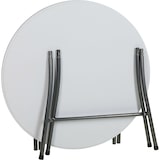 thumbnail of Stehtisch Bartisch Tisch Bistrotisch Ø 80cm Weiß Garten Party Bistro Event
