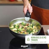 thumbnail of Topfset aus Edelstahl mit abnehmbarem Griff