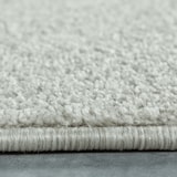 thumbnail of Teppich Wohnzimmer Einfarbig Pflegeleicht Waschbar Strapazierfähig Schlafzimmer OEKO-TEX Creme 80x150 cm Gekettelt – MAIN von Kadima Design