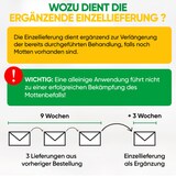 thumbnail of Schlupfwespen gegen Lebensmittelmotten: 3x Lieferungen zur Vollbehandlung / 12