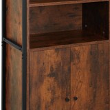 thumbnail of tectake Estante para livros DONCASTER 60x38x125 cm  Madeira Industrial Escura, Rústica