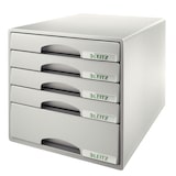 thumbnail of LEITZ 5211-00-85 Schubladenbox Plus, 5 Schübe, grau