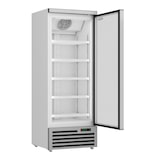 thumbnail of Combisteel Tiefkühlschrank 600 Liter 1 Glastür 5 Böden fahrbar 750x710x1997mm
