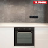 thumbnail of Telefunken Backofen Einbaugerät | Einbaubackofen ohne Kochfeld | Ofen autark mit 73 Liter Volumen | 60 cm | B-OV-75-A-I
