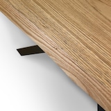 thumbnail of Ausziehbarer Tisch 90x140/240 cm Versalux entrindete Eiche, Beine 4/B