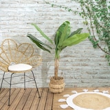 thumbnail of Planta de plátano artificial 120 cm – Realista palma Musa en maceta – Verde