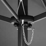 thumbnail of tectake Parasol SILIA en aluminium 460 x 270 cm - gris - 404256