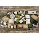 thumbnail of PACKNWOOD - 200uds - Caja rectangular marrón con tapa ventana 225x155x50mm - 210KARECB2215