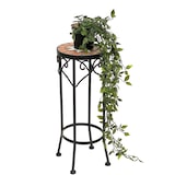 thumbnail of DanDiBo Blumenhocker Mosaik Rund 46 cm Blumenständer 12011 Beistelltisch Pflanzenständer Mosaiktisch