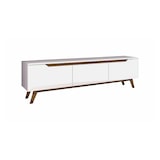 thumbnail of Dmora Mobile porta TV Dguidoli, Credenza da soggiorno, Armadio basso per TV, Base parete attrezzata, 180x35h49 cm, Bianco e Noce