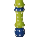 thumbnail of Table basse vert bois de manguier massif peint à la main Modèle Floriane Design