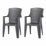 thumbnail of Pro Garden Eden SET 2x Stapel Sessel anthrazit