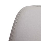 thumbnail of Barhocker drehbar mit Lehne | Sitzhöhe 72cm | Holz Kunstleder drehbar | Taupe | Barstuhl Tresenhocker