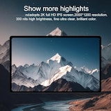 thumbnail of Tablette Windows 11 écran 12 Pouces 2K CPU Intel 2.9Ghz RAM 12Go ROM 256 Go + Clavier + SD 512Go YONIS