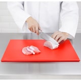thumbnail of Hygiplas HDPE snijplank rood 450x300x12mm