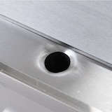 thumbnail of Fry Top, professioneller Gasgrill auf der Arbeitsplatte, aus Edelstahl – 2/3 glatte, 1/3 gerippte Platte – 73 x 55 x 40 h cm