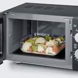 thumbnail of SEVERIN MW 7763 - Microondas con base de cristal y grill 25 L 900 W Grill 1000 W Negro