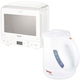 thumbnail of Micro-ondes Posable 13l Plateau 28cm +  Bouilloire 1.2l Blanc Brillant Usage Non Intensif Whirlpool