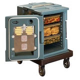 thumbnail of CAMBRO - UPCH4002-401 - Contenedor isotérmico con puerta caliente - 46 x 67 x 63 cm - Azul pizarra