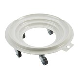 thumbnail of GILAC Socle rouleur rond 5 roues - chape acier - Gris G170214