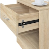 thumbnail of Table de chevet 2 pcs avec tiroir Couleur de chêne
