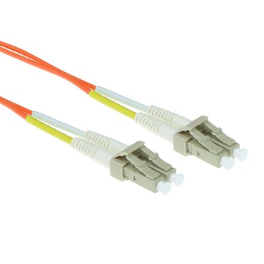 ACT RL9005 Glasvezel Patchkabel Duplex LSZH - LC/LC 62.5/125µm OM1 - 5 ...
