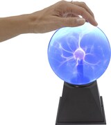 thumbnail of Plasmakugel Plasmaball magisch BlitzShow Automatik Musiksteuerung blau