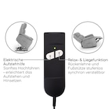 thumbnail of Fernsehsessel Aufstehhilfe, XXL-Relaxsessel, Liegefunktion, 200 kg Belastbarkeit, XXL-Sessel, wasserabweisender Webstoff, Grau, Raburg Samson