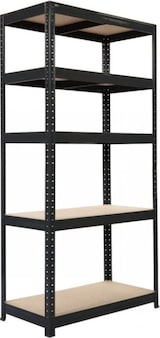 thumbnail of Etagère modulable 5 plateaux bois / métal 40x120xH178 cm 220 kg/plateau