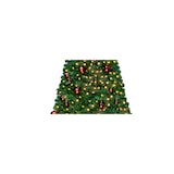 thumbnail of Tarrington House künstlicher Weihnachtsbaum mit Weihnachtsbaumkugeln, Kunststoff, Ø 100 x 180 cm, 120 LEDs, 3.6 W, grün / warmweiß