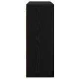 thumbnail of vidaXL Hangende Wandkast Zwart 69.5 x 34 x 90 cm Bewerkt hout