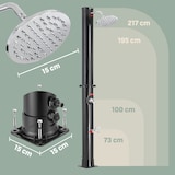 thumbnail of monzana Solar Gartendusche beständiger Kunststoff Solardusche