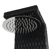 thumbnail of vidaXL Gartendusche Poly Rattan WPC