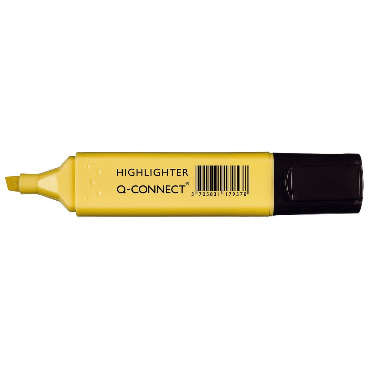 Q-Connect® KF17957 Textmarker - ca. 2 - 5 mm, pastell gelb