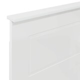 thumbnail of vidaXL Kopfteil Glänzend Weiß 100 cm Holzwerkstoff