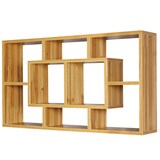 thumbnail of Wandregal ANDY MDF-Holz Hängeregal Wandboard offen Holzregal Schweberegal eckig