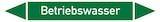thumbnail of Rohrleitungskennzeichnung, Betriebswasser - 187x26 mm Folie selbstklebend
