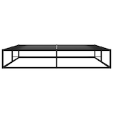 thumbnail of vidaXL Bettgestell Schwarz Metall 180x200 cm