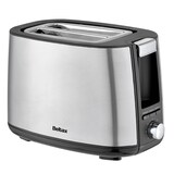 thumbnail of BELTAX BTE-2006 Tostadora de acero inox de 2 ranuras, Potencia: 750W, 2 ranuras estándar, Descongelar, Cancelar, Recalentar, Control nivel de tostado
