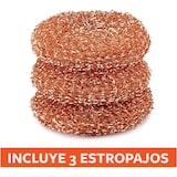thumbnail of Full Circle Estropajos de Cobre 100% Puro | Pack de 3 Depuradores Antimicrobianos sin Plástico | Eliminan Suciedad Difícil. Cocina y Menaje