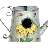 thumbnail of DanDiBo Vogelhaus zum Aufhängen Metall Deko Gießkanne Wetterfest 96255 Nistkasten Futterstation für Vögel Shabby mit Kette Metallkanne Kanne Balkon