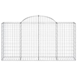 thumbnail of vidaXL Gabionen mit Hochbogen 6 Stk. 200x50x100/120cm Verzinktes Eisen