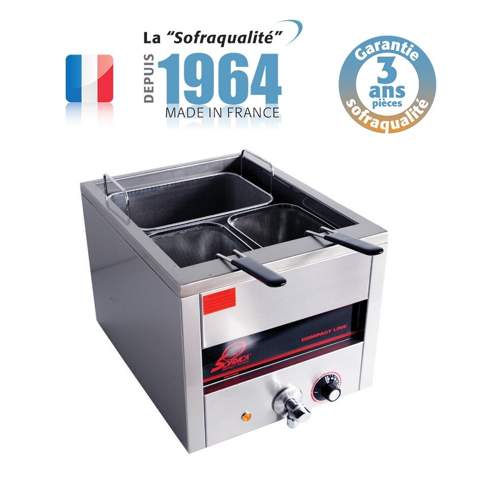 Cuiseur à Pâtes Professionnel Electrique - Cuve de 15 L - Sofraca