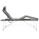 thumbnail of Helloshop26 - 4-teilige Massageliege mit Edelstahlrahmen 186 x 68 cm anthrazit 02_0001799