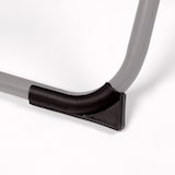 thumbnail of Tumbona plegable jardín multiposición negra c/cojín Aktive